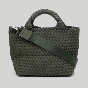 Naghedi St. Barths Mini Tote - Olive Green - Like New w/ Dust Bag